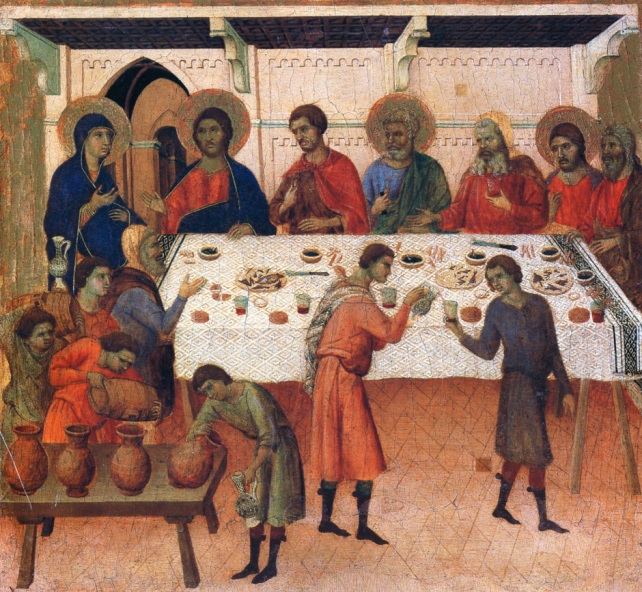 Risultati immagini per miracoli di Cana Giotto