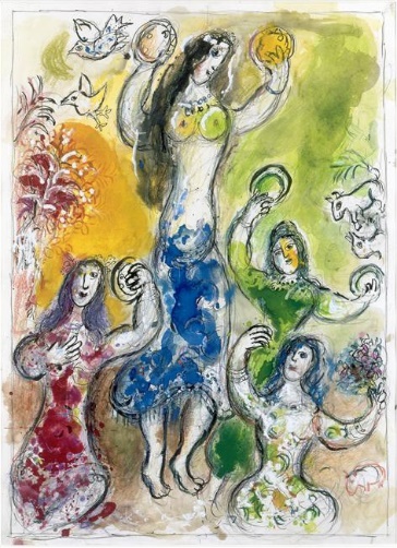 Marc Chagall, La danza di Myriam